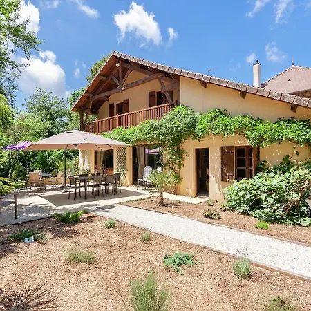 Spacious With Private Heated Pool In A Rustic Garden * Nantheuil